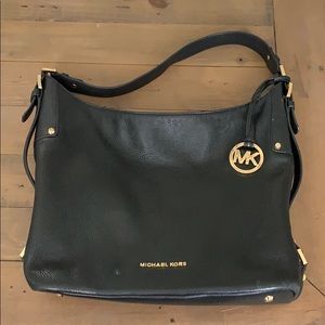 Michael Kors Soft Leather Hobo Bag